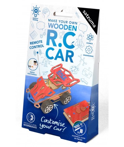 Satzuma - STEM - Make your own Wooden R.C. car