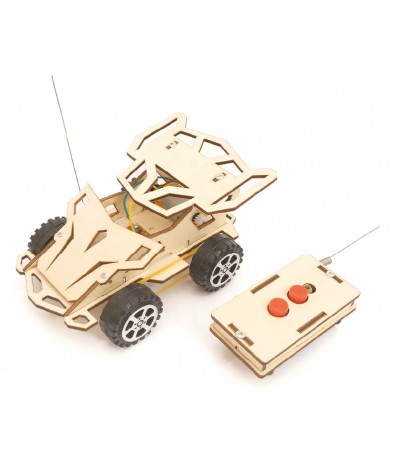 Satzuma - STEM - Make your own Wooden R.C. car