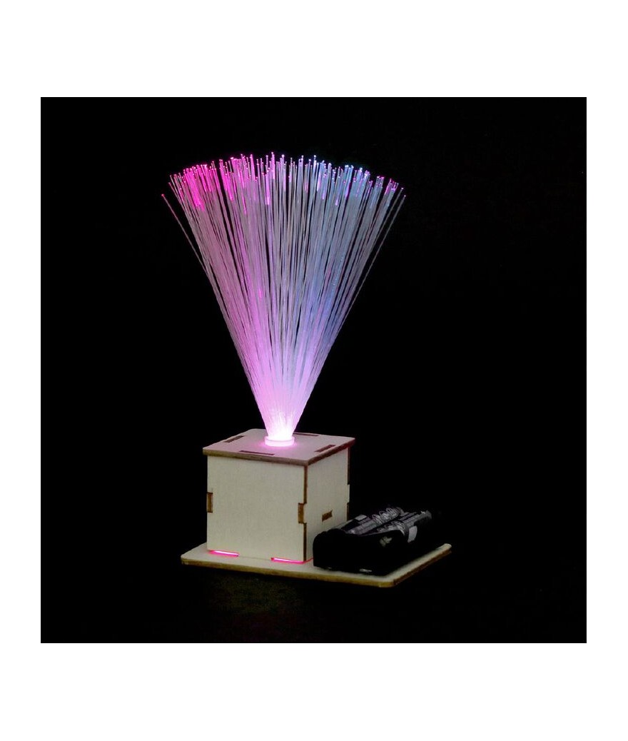 Satzuma - STEM - Wooden Fibre Optic Light