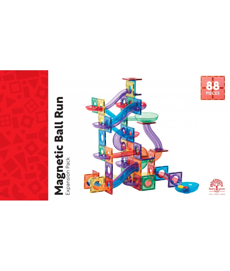 Learn & Grow Toys Ball Run Expansion Pack (88 Piece)