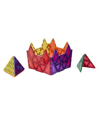 Learn & Grow Toys -  Magnetic Tiles - Geometry Pack (36 Piece)