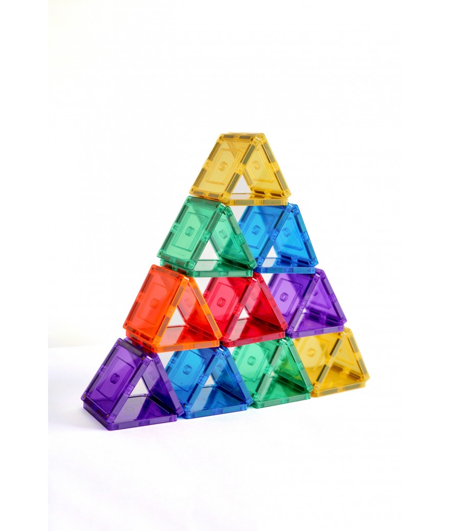 Learn & Grow Toys - Magnetic Tiles - Small Square Pack (36 Piece)