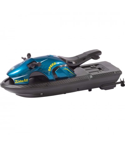 RC Mini Jet Ski Blue - 2.4 Ghz
