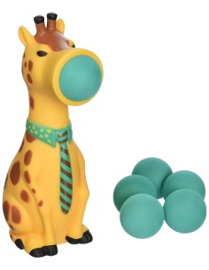 Plopper Giraf, incl. 6 balletjes