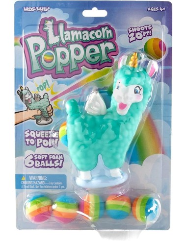 Plopper Lama-Eenhoorn, incl. 6 balletjes