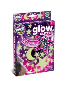 Glow Glitter Stars