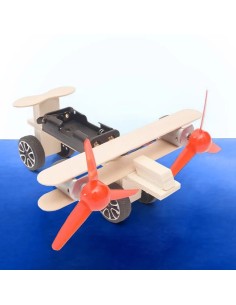 Satzuma - STEM - Make Your Own Twin Engine Biplane 2