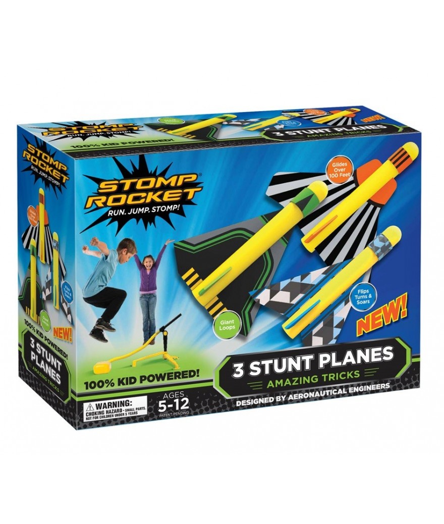 Stomp Rocket Stunt Planes